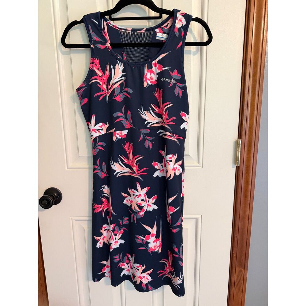 Columbia Navy Floral Dress size M